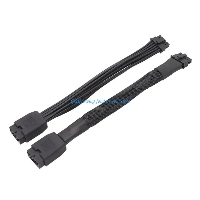 

H9EB Graphics Card 16pin Male and Female Extension Cable PCI-E 5.0 12VHPWR 16-Pin CPU