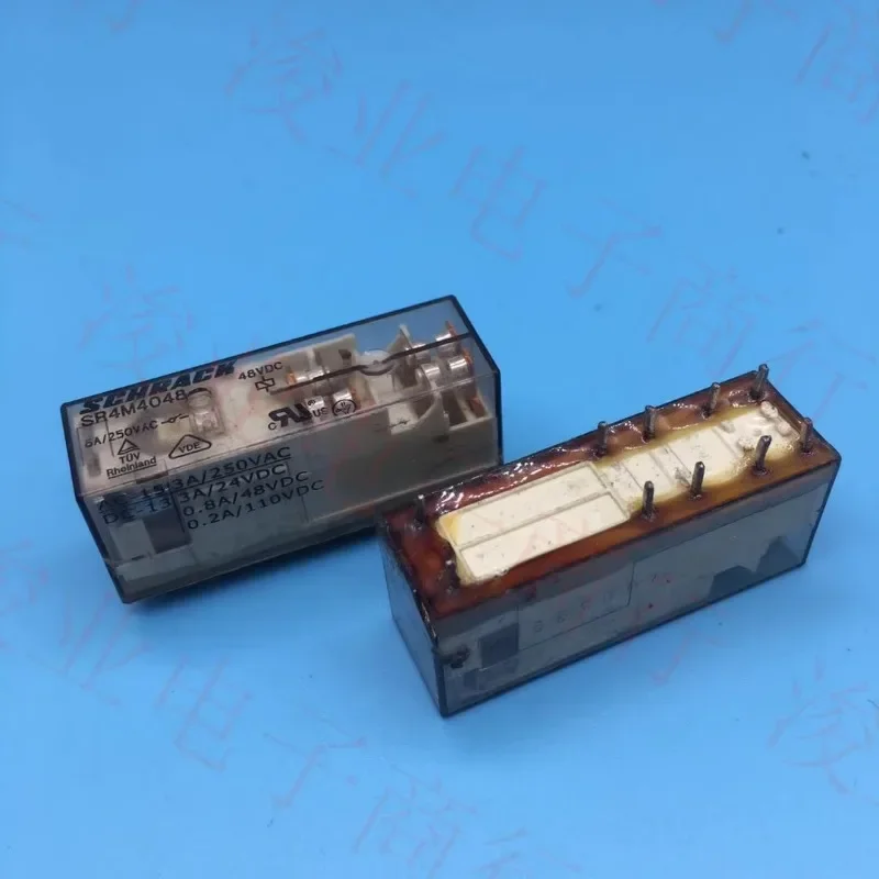 

（Second-hand）1pcs/lot 100% original genuine relay:SR4M4048 48VDC 10pins safety relay