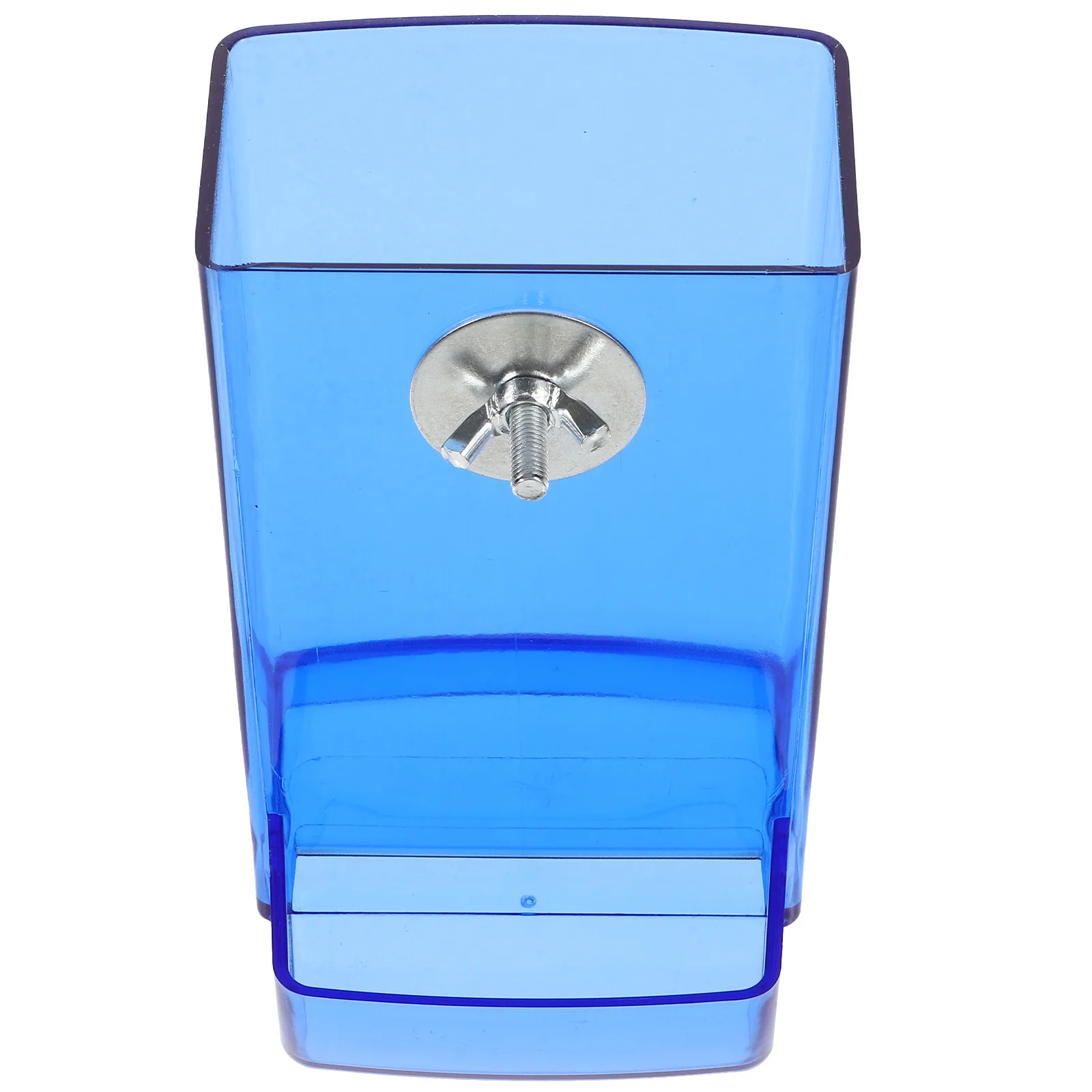 

Automatic Bird Feeder Clear Small Bird Food Dispenser For Parakeets Parrot Feeding Cup Hanging Cage Feed Container Budgie