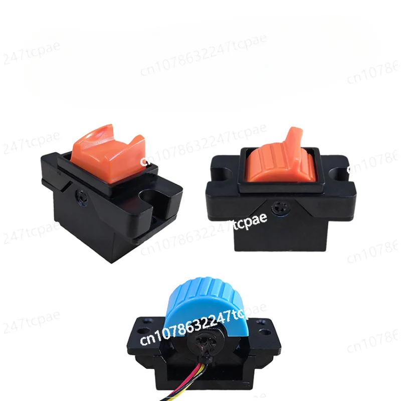 

Finger Wheel SMC102 Single Axis Push Rod Hall Rocker Industrial Handle Engineering Remote Control Hall Joystick