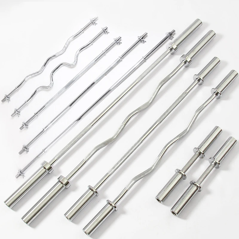 Factory Direct Bearing Weight Lifting Barbell Bar Curl Bar Gym Equipmentpromote sales