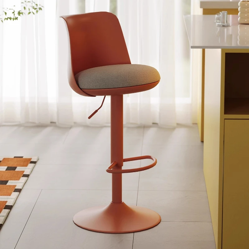 

Comfortable Minimalist Bar Chair Elegant Modern Gastronomy Bar Chair Accessory Retro Chaise De Bar Cuisine Hotel Furniture