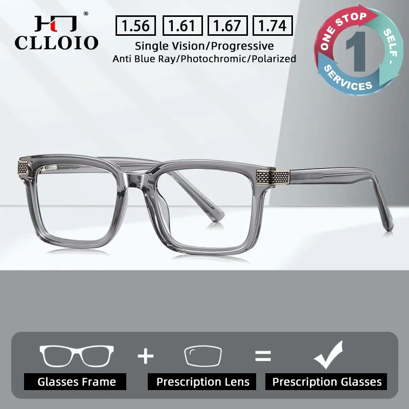 clloio-多機能で快適なトレンドの処方眼鏡-ブルーライトカット-tr90-スクエア近視眼鏡-プログレッシブリーディングアイウェア