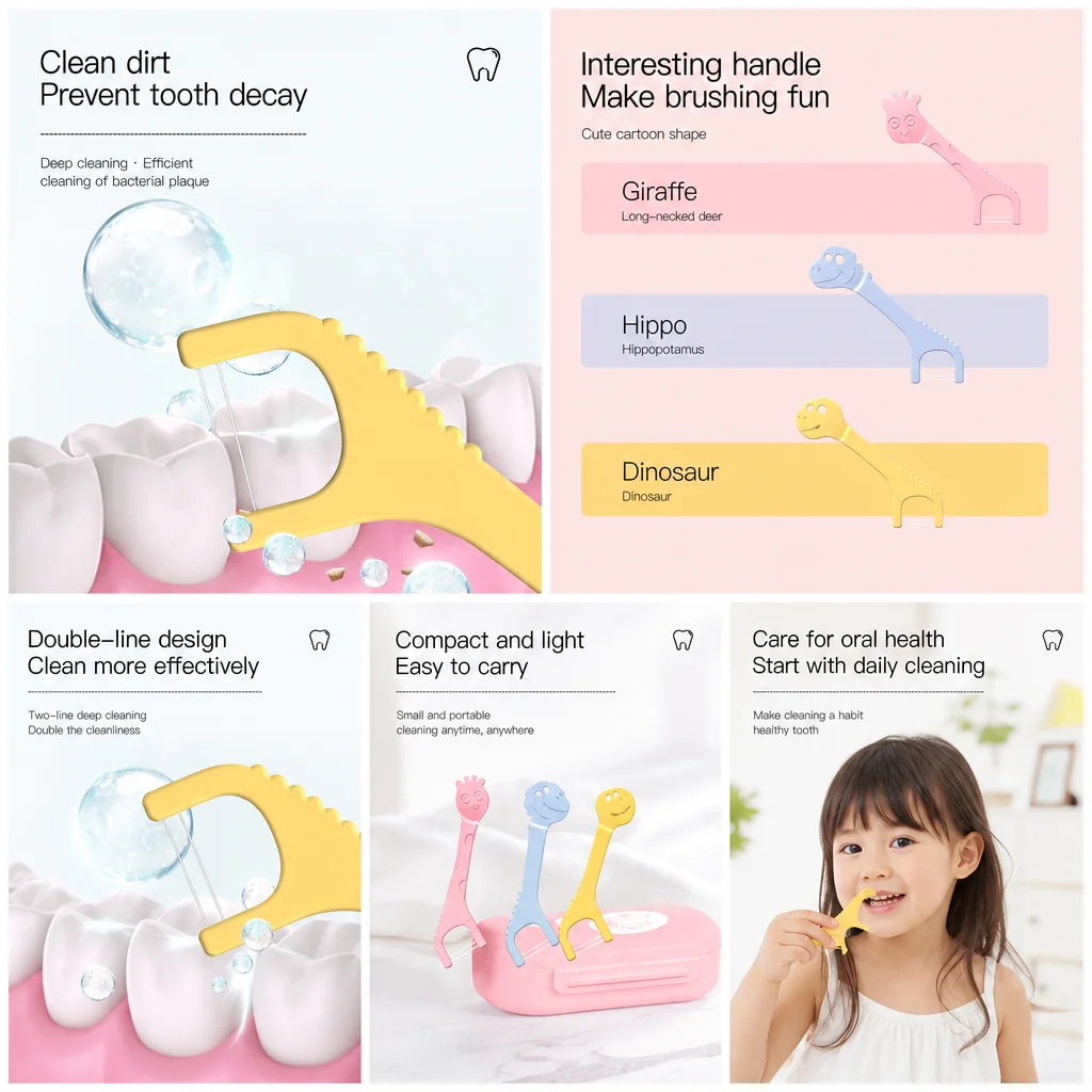 Filo Interdentale per Bambini - Dental Floss Picks recensione e prezzo