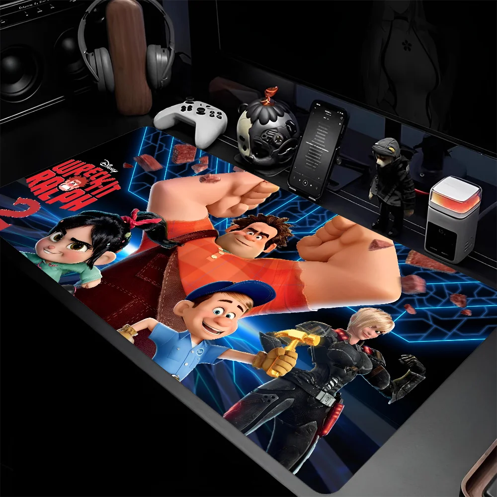 MINISO Disney R-Ralph Breaks The Internet Mousepad Large Keyboard Desk Mat Gaming Mouse Pad LockEdge Non-slip Mat