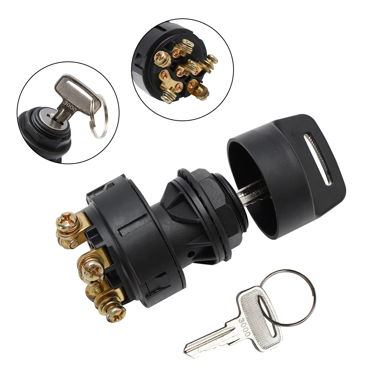 

Artudatech Ignition Switch 96008-SGT 96008-S For Genie GS-1530 GS-1532 GS-1930 GS-1932