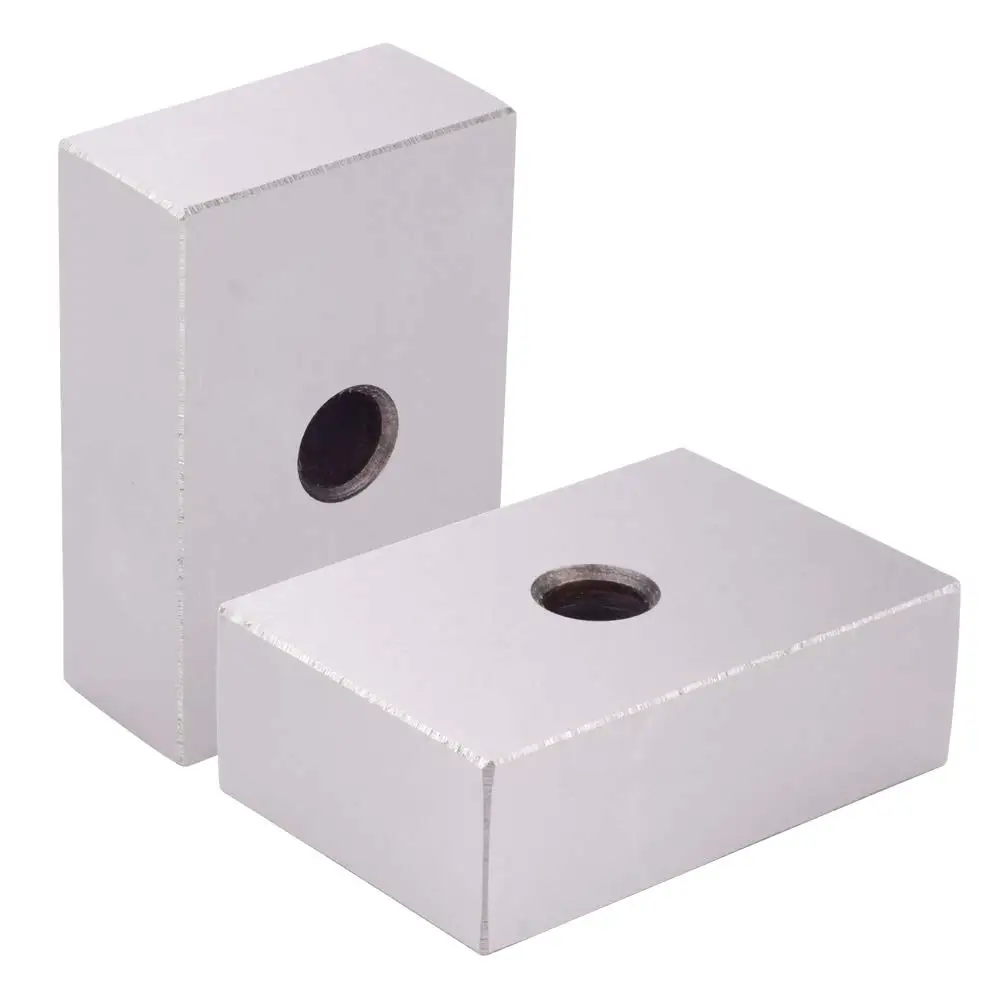 Combinado de Aço Endurecido 123 Blocos um Furos x x Precision Machinist Milling Set Par