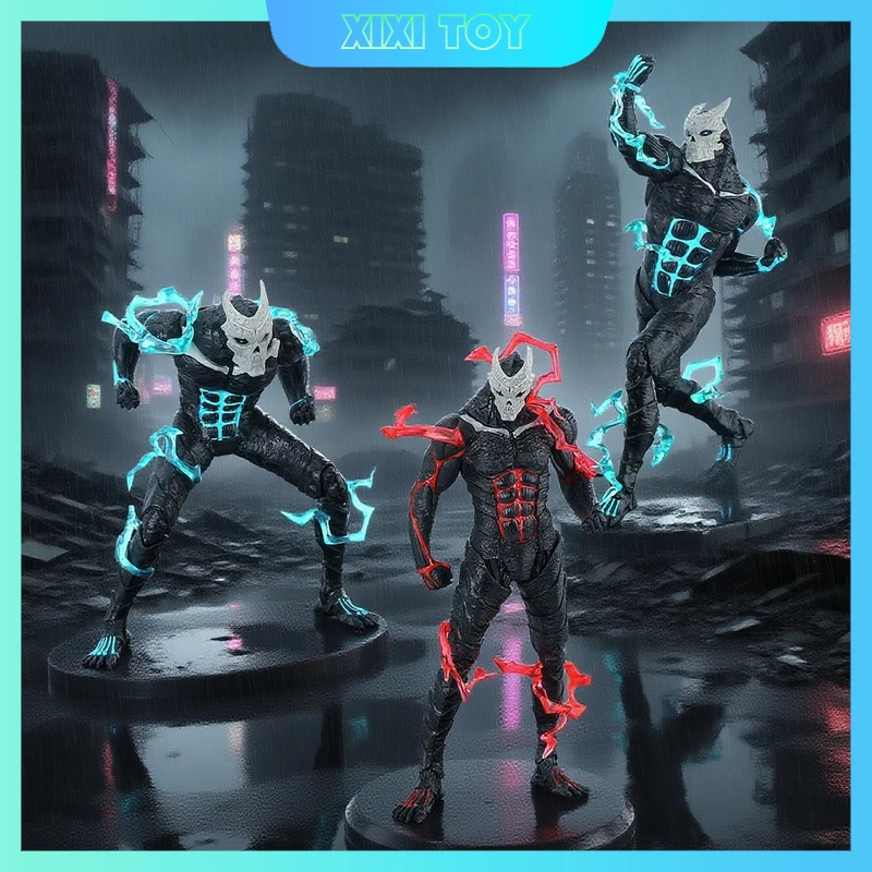 شخصية مونستر 8 21 سم كايجو رقم ثمانية شخصيات كافكا هيبينو تقف شكل الوحش رقم. 8 حلي نموذجية لتزيين الرسوم المتحركة #1