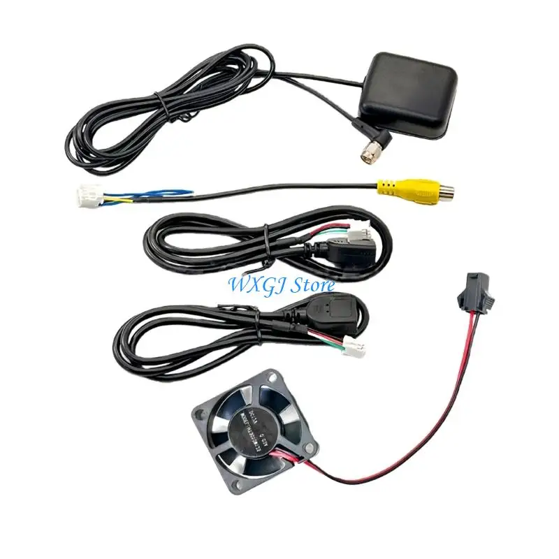 

37JE 4Pin and 6Pin Auto Navigation Upgraded Package Contains Copper Cables and F