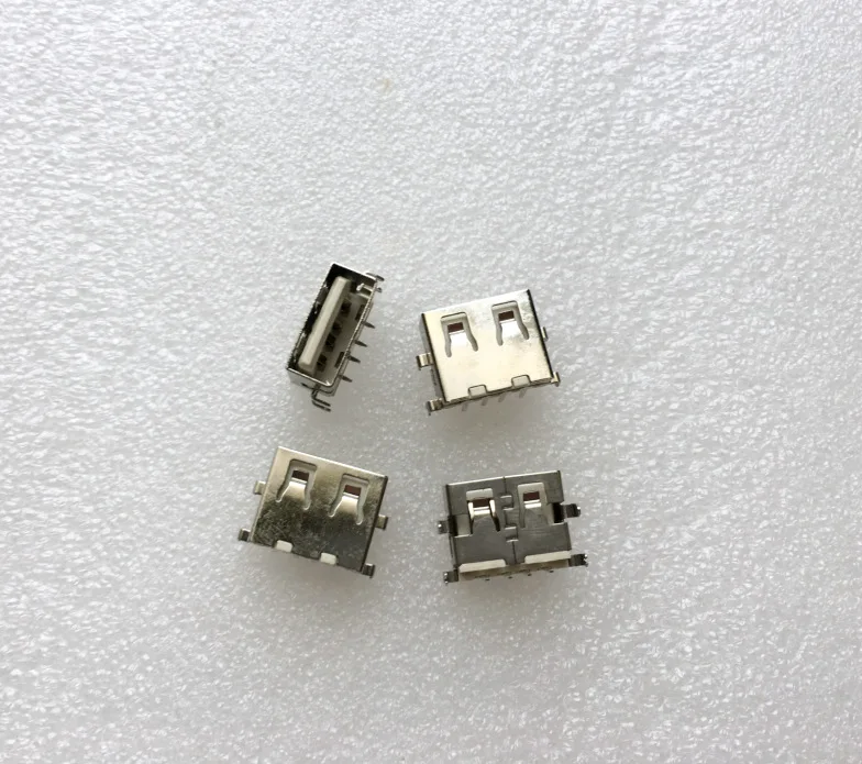 For the new USB2.0 female seat, socket, short body, flat mouth, sinking plate type, notebook main board charging interface