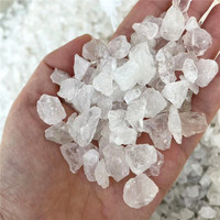 100g Natural White Crystal Raw Stone For Home Decoration Natural Healing Reiki Decoration