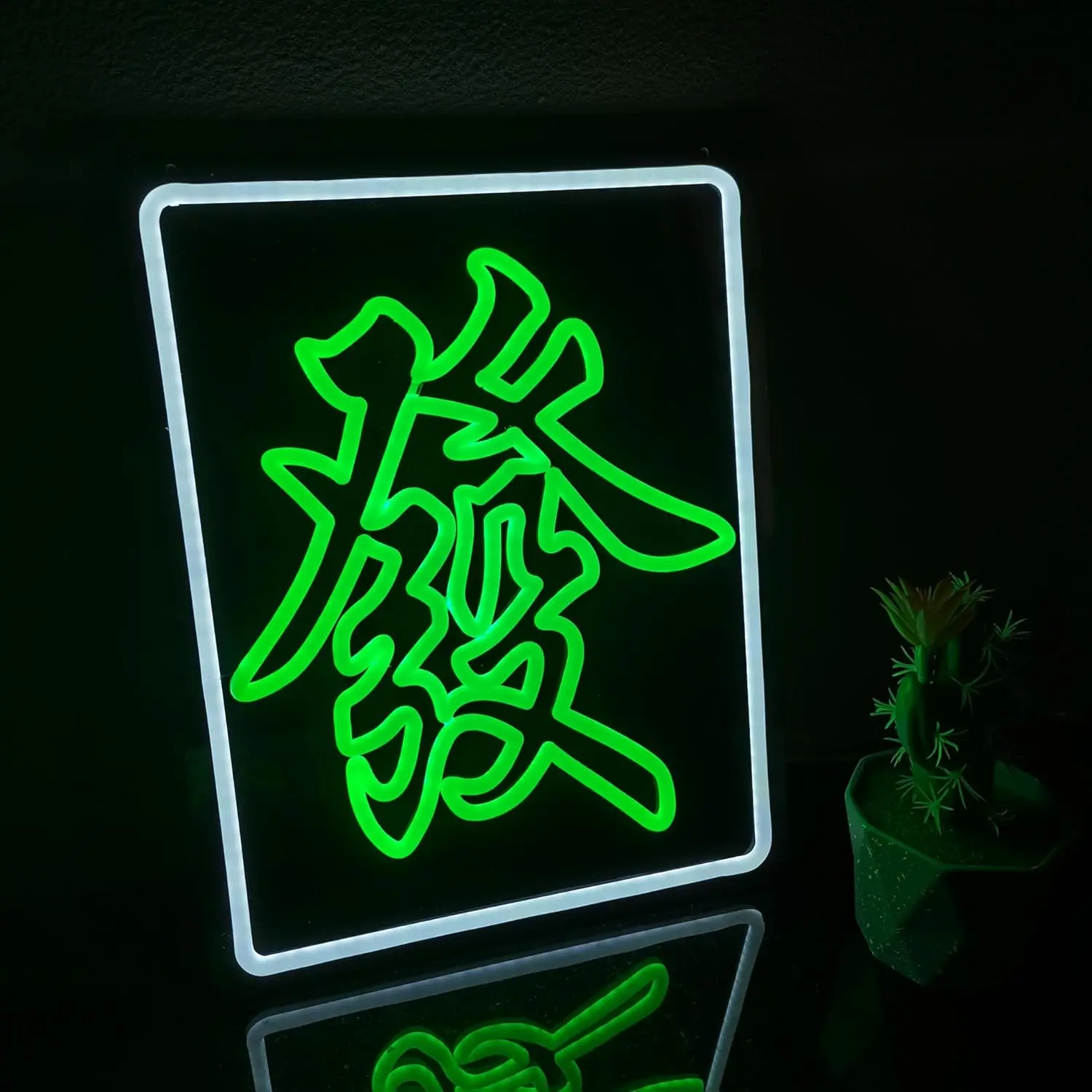 

Mahjong Neon Sign USB Dimmable LED Neon Light for Bedroom Gaming Room Bar Home Decoration Gift Night Light