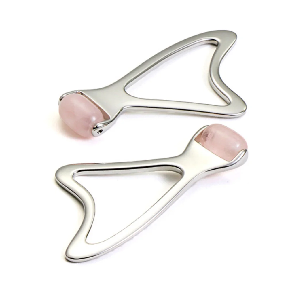 Natürliche Jade Gesicht Massage Roller Schaben Auge Körper Hals Massage Akupunkturpunkt Hautpflege Spa Gesicht Heben Anti-Falten schönheit gerät