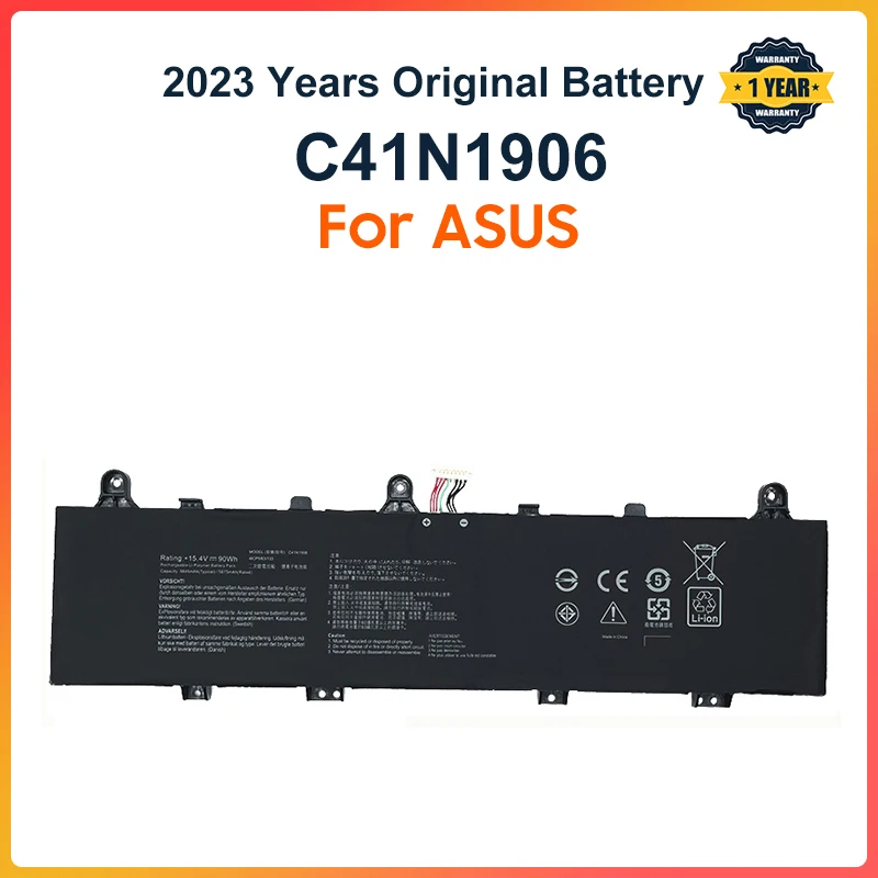 Imagem -01 - Bateria do Portátil para Asus C41n1906 Gx550lws Gx550lxs Fa506qr Fa506qm Fa706ih Fa706qr Fx506hc Fx506hm Fx706h bateria do portatil para asus c41n1906 gx550lws gx550lxs fa506qr fa506qm fa706ih fa706qr fx506hc fx506hm fx706h 01
