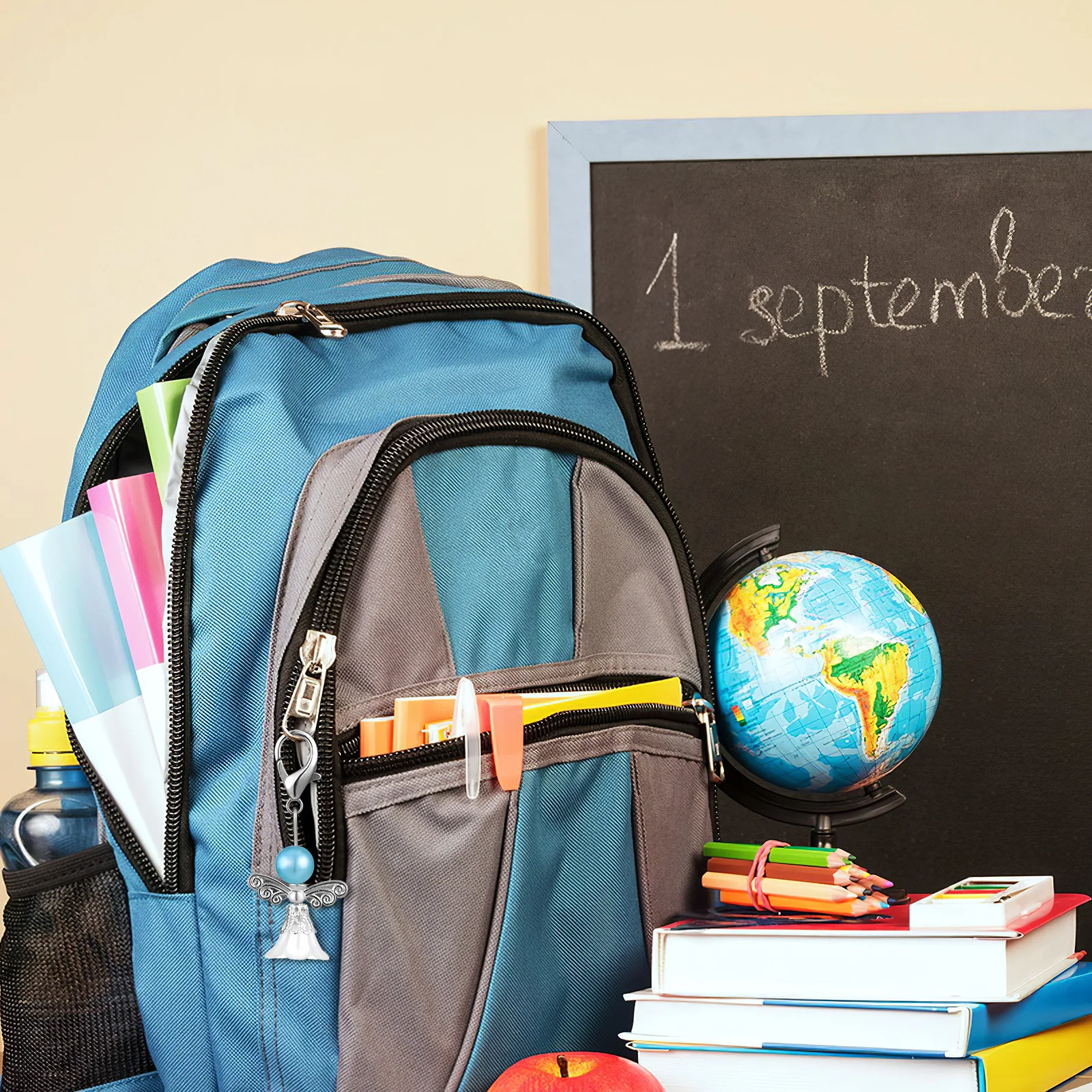 1 ボックスガーディアンエンジェルクラフトパールビーズジュエリー作成用ブレスレットキーホルダー Diy アクセサリーチャーム工芸品ジュエリービーズ