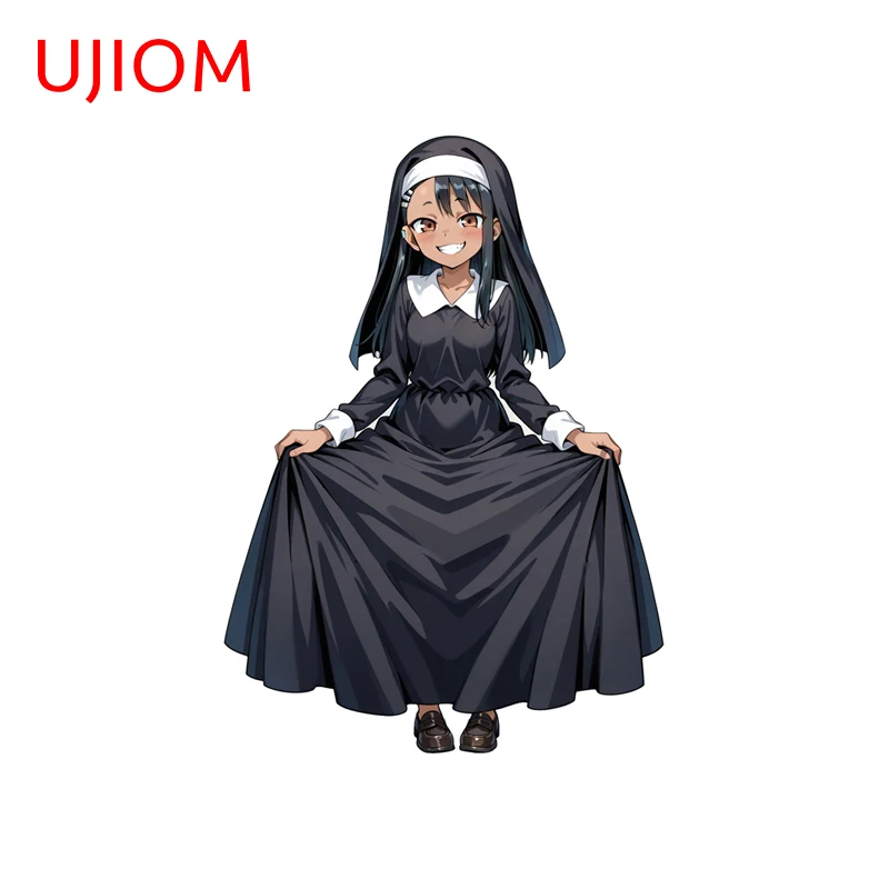UJIOM Nagatoro Hayase Nun Dress Wall Sticker Creative Waterproof Scratch Proof Decal Chambre Waterproof Air Conditioner Guitar