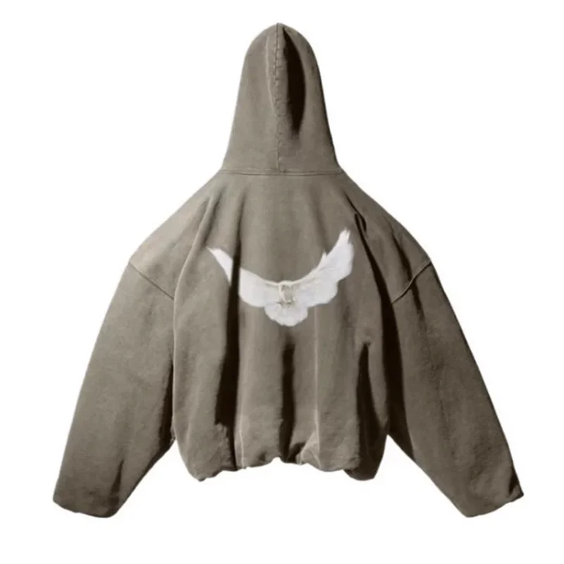 Oversize Kanye West Hoodie Men Women Best Quality Dove Season 6 Fashion Hooded