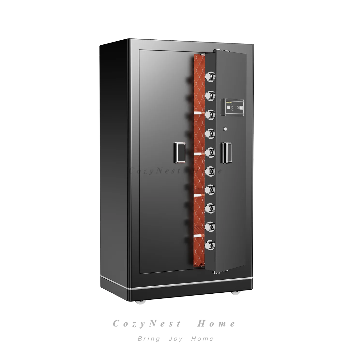 For large home office 1.8 meters opposite door anti-theft safe deposit jewelry box 1.5m vault fingerprint double door
