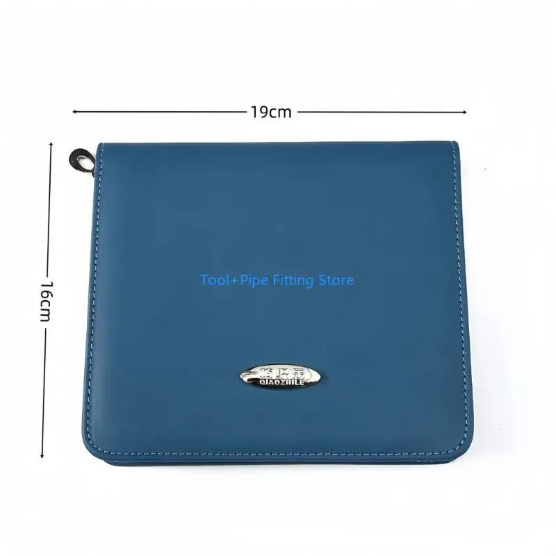 F92B DIY Sweater Knitting Tool Accessories Kits for Handmade Crafts, Stainless Interchangeable Knitting Needle Set with Bag
