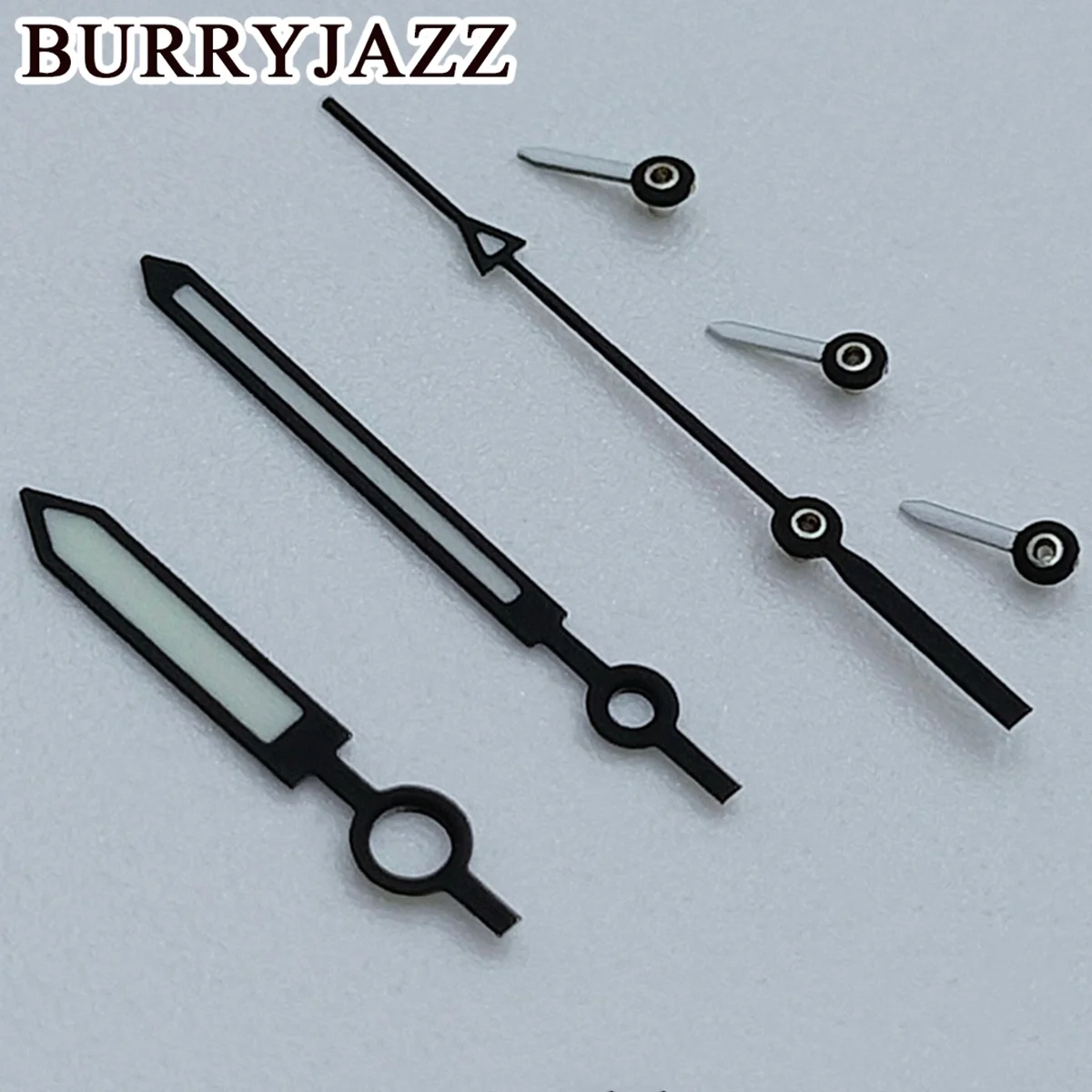 BURRYJAZZ VK63 Watch Hands Green Luminous 32.5mm Dial 6 Pointer Suitable For Quartz Movement VK63A Watch Pointer Accessories