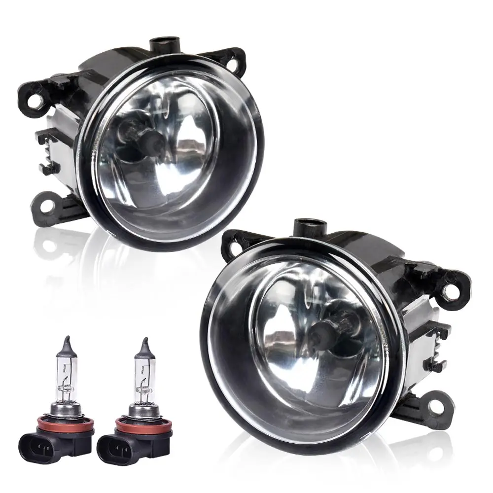 2 قطعة مجموعة مصابيح الضباب القيادة مع لمبات H11 لاستبدال فورد أكورا هوندا سوزوكي لينكولن جاكوار #1