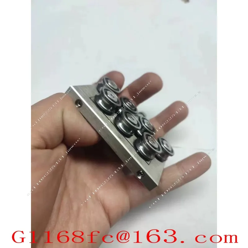 Manual 7-wheel Wire Straightening Machine, Suitable for 1-2.5mm Stainless Steel Wire