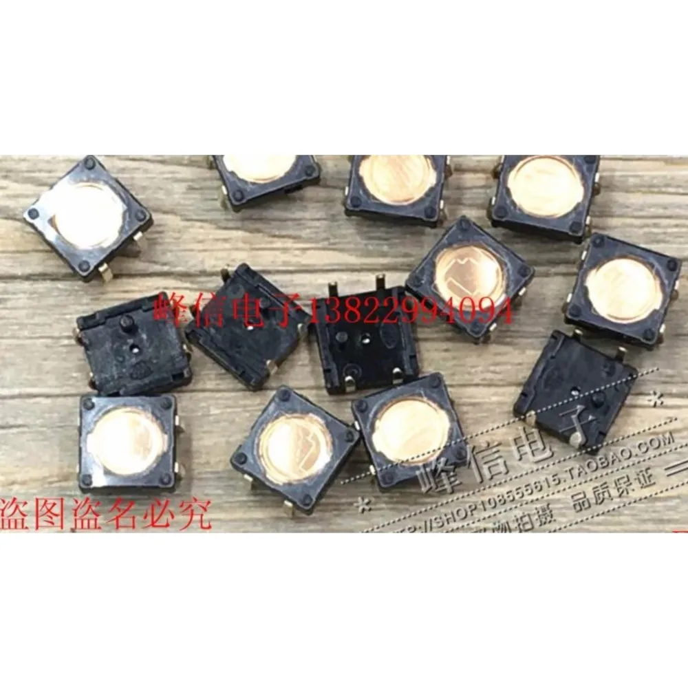 10Pcs Japan Straight Plug 4 Feet 10*10*2.5 Touch Switch Key Switch Membrane Reset Switch Button