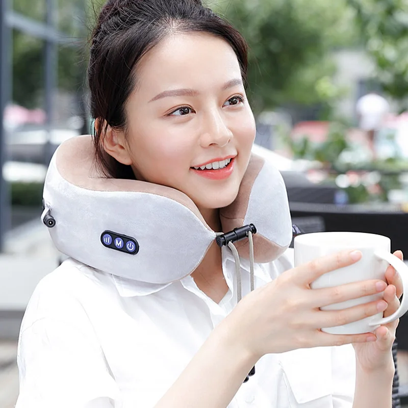 

U-shaped pillow electric shoulder cervical vertebra neck neck shoulder massager neck pain reliever physiotherapy neck protector