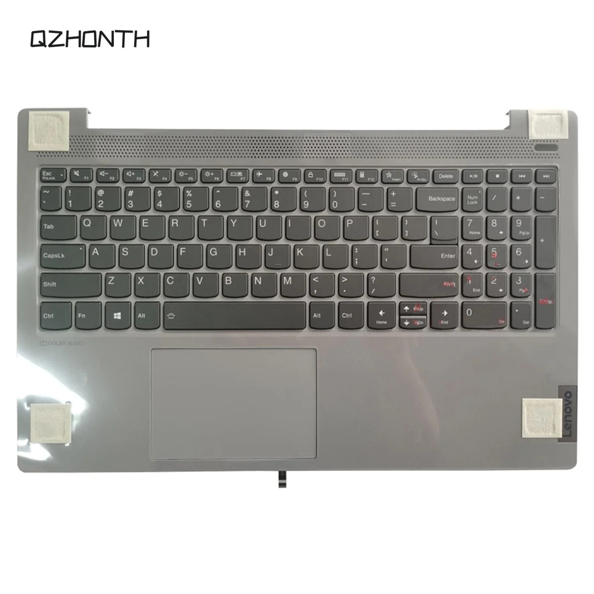 

Новинка для Lenovo ideapad 5 15IIL05 15ITL05 15ARE05 Подставка для рук Верхняя Крышка корпуса с подсветкой клавиатуры серебристый 2020