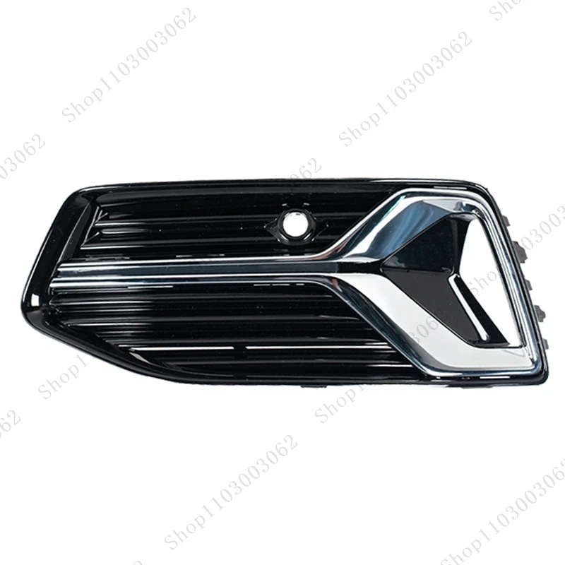 Front Fog Light Cover Bumper Grille Fit For Audi A6 C8 Base 2018 2019 2020 2021 2022 2023 Car Grill 4KD807647D 4KD807648D