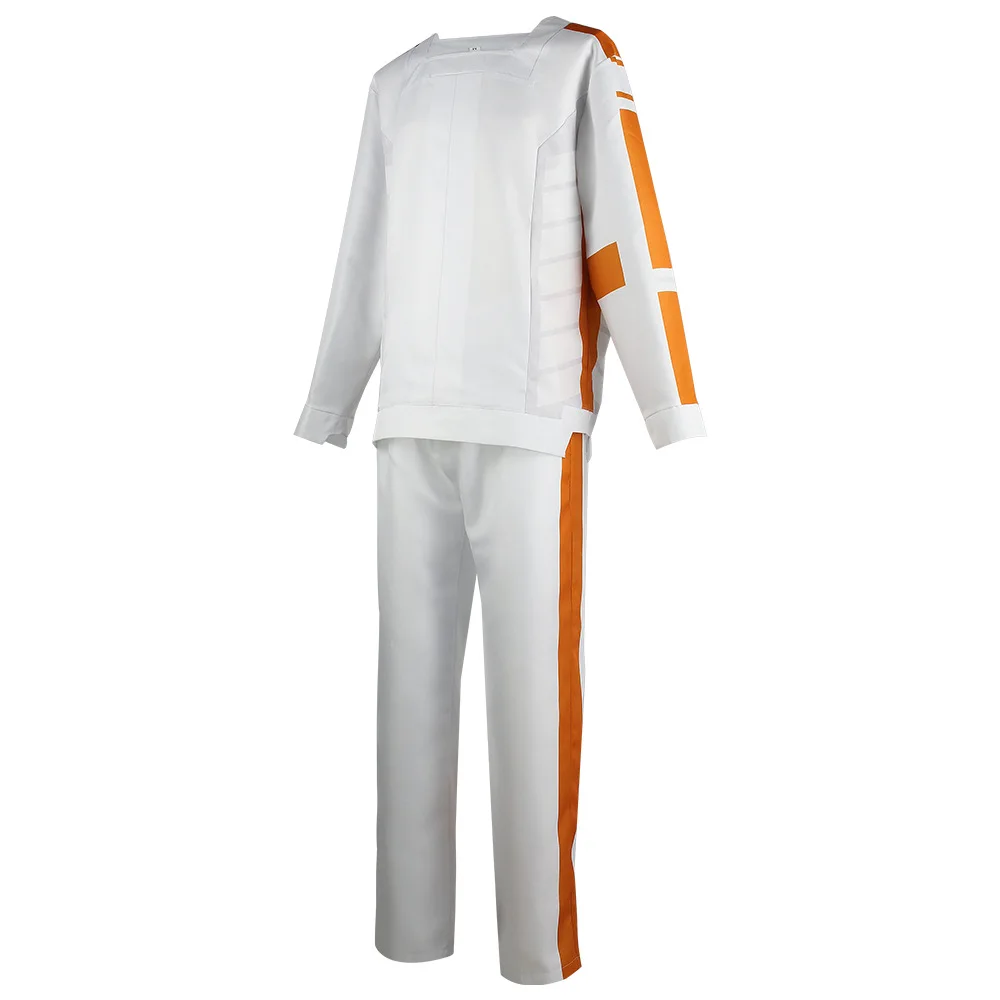 Film En Cosplay Kostuum Volledige Sets Witte Tops Broek Uniform Pakken Voor Volwassen Outfit Halloween Carnaval Feest Kleding Rollenspel