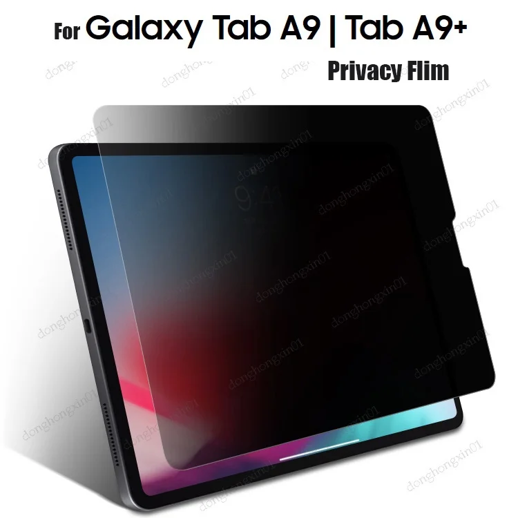 

For Samsung Galaxy Tab A9 A9 Plus Plus SM-X110 SM-X216 8.7" 11" Privacy Screen Protector For Tab A8 10.5'' Anti-Peeping Anti-spy