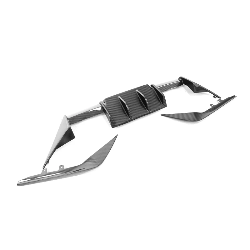 R44 Rear Diffuser Bumper Lip Splitter Fit For BMW G87 M2 Sport Exterior Upgrade Accessory