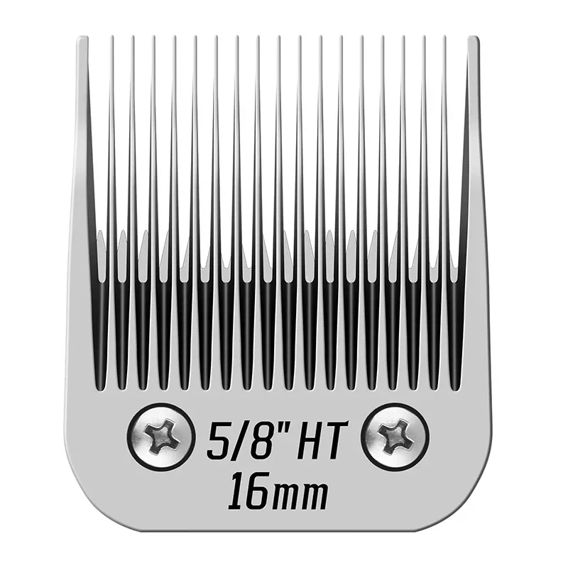 5/8"HT Pro Pet Dog Ceramic Detachable Chrome Blade For Andis AGC,AGP,UltraEdge&CeramicEdge/Oster A5,Classic 76/Wahl KM Clippers