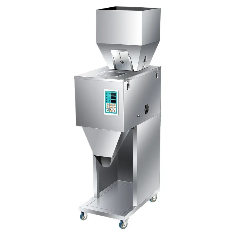 10-3000G Powder Granule Particles Filling Weighing Pack Machine For Nut Specis Coffe Bean Sugar Candy Hardware Pet Food