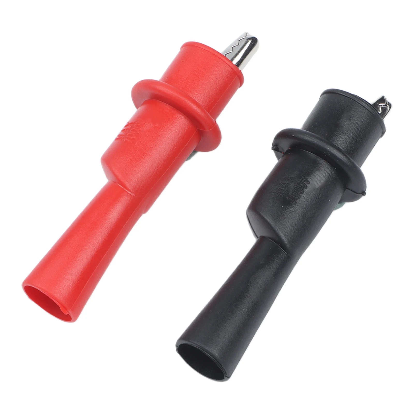 Ergonomic Grip Tools Electronic Testing Nickel-Plated Clips Opening 10mm Crocodile Clips Ergonomic Grip Non-Slip Handles