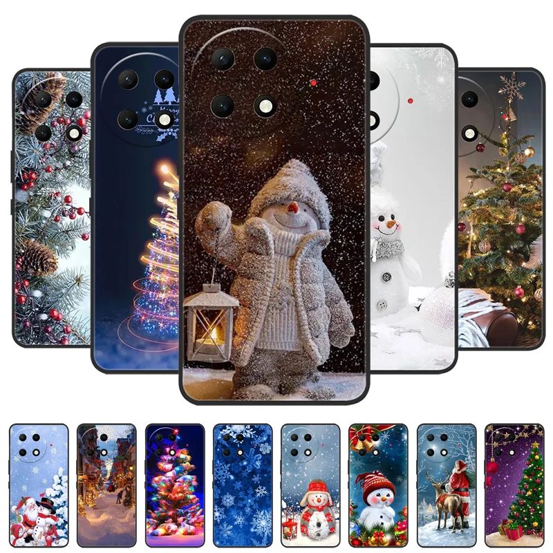 Christmas Painted Cover For Tecno Camon 30S Pro Case Silicone Soft Fundas For Camon 30 Premier Camon30 4G 30 Pro 5G Phone Cover