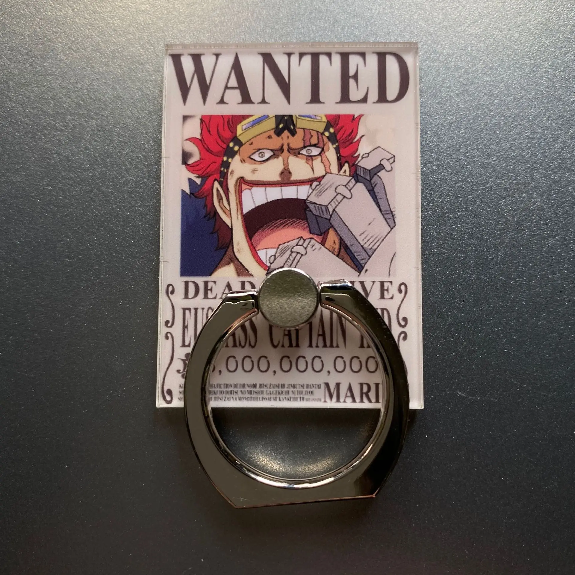 ​Anime One Piece Mobile Phone Holder Stand Finger Ring for Cute Cell Smart Phone Holder for Iphone 11 12 XS MAX view 3