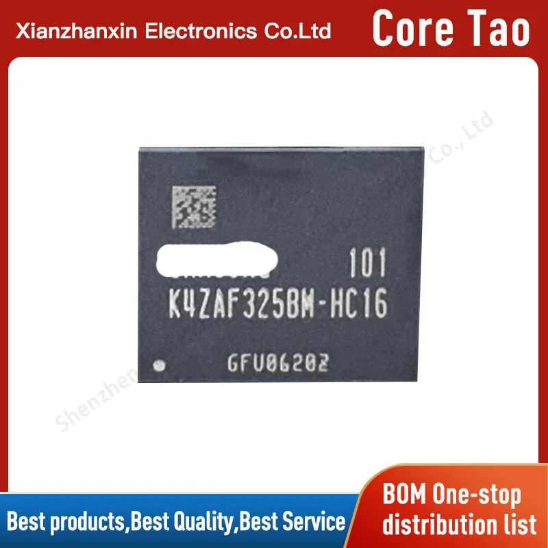 1 unids/lote K4ZAF325BM-HC16 K4ZAF325BM K4ZAF325 chip de memoria BGA