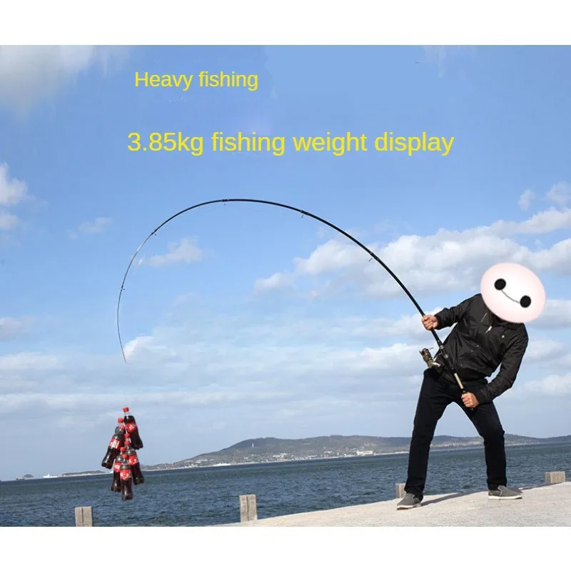 East Fishing Master-Sea Fishing Rod Set Distance Throwing Rod Telescopic Rod Carbon Ultra Light Ultra Hard All Water Universal