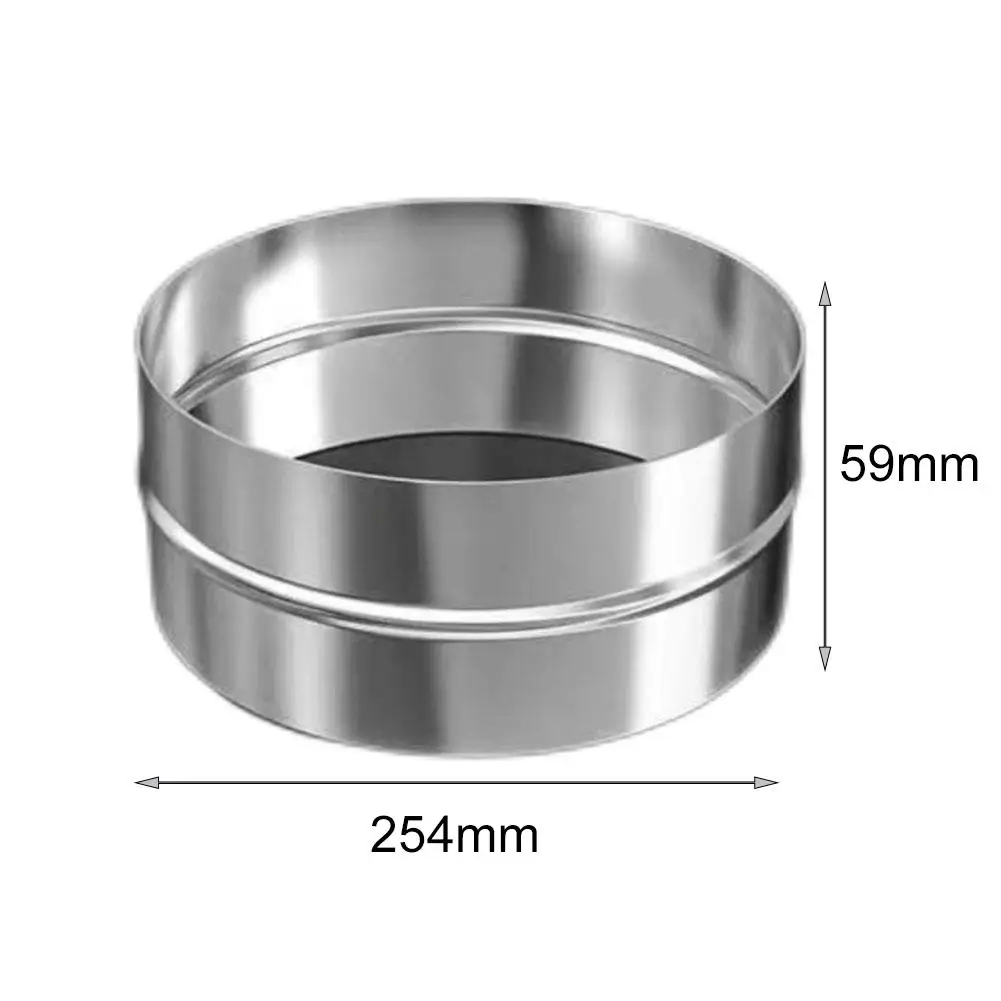 200 Range Hood Exhaust Pipe Boiler Exhaust Pipe Highly Temperature Resistant Stainless Steel Material For Fireplaces