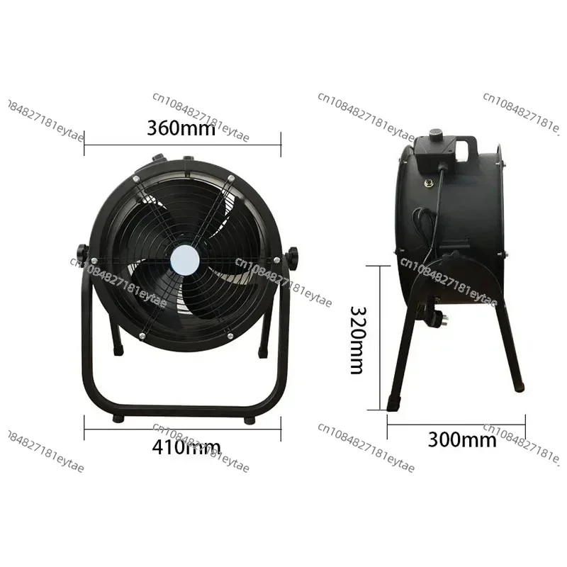 220V Industrial Floor to Ceiling High Power High Speed Large Air Volume Electric Fan Turbine Blowing