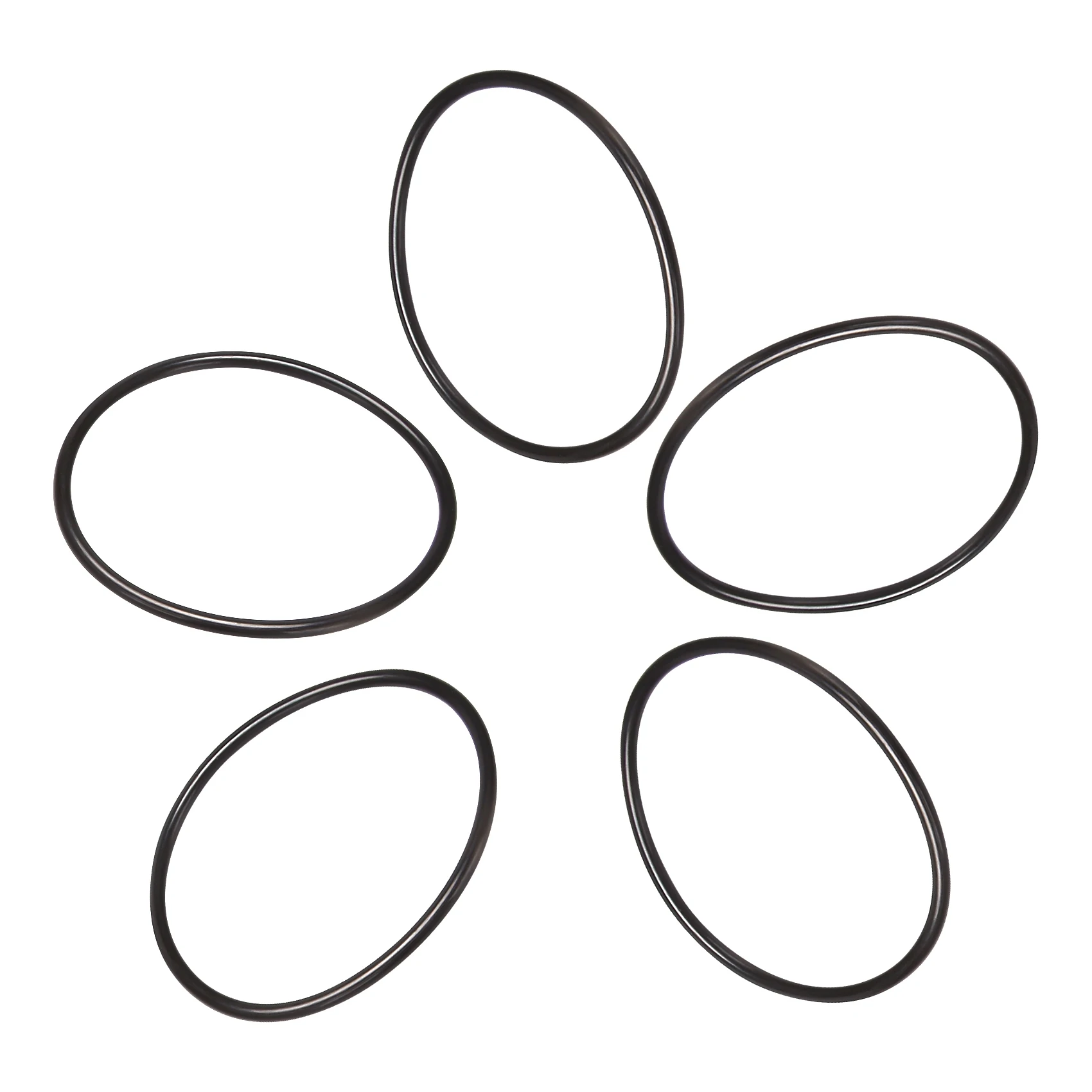 厚いゴム製シール、油乾燥Oリング、外径100mm、5mm、5個