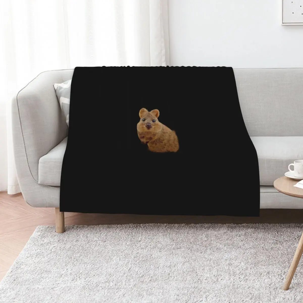 

quokka Throw Blanket Decorative Beds heavy to sleep Shaggy Winter beds Blankets