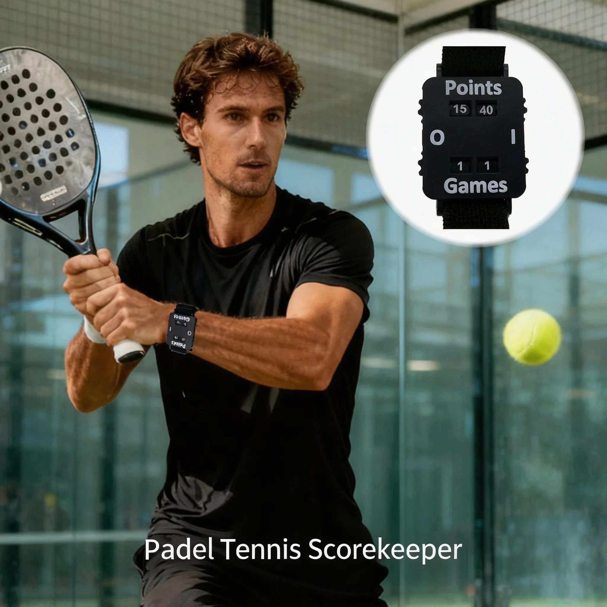 Portable Wrist Scorekeeper for - Badminton Score Counter ulasan dan harga