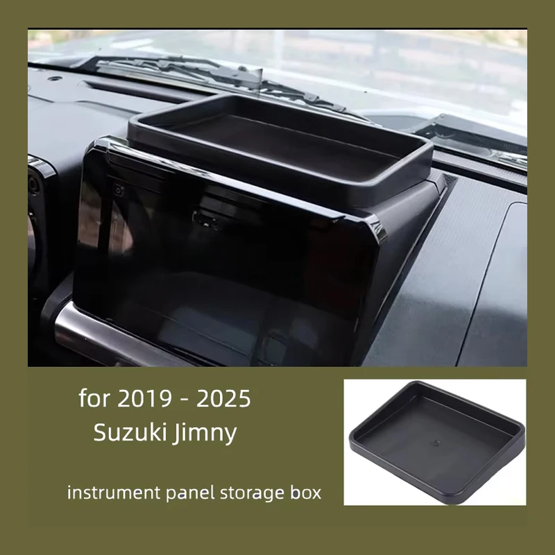 The Center Console Instrument Cluster Storage Tray is suitable for the interior accessories of the 2019-2025 Suzuki Jimny Instru