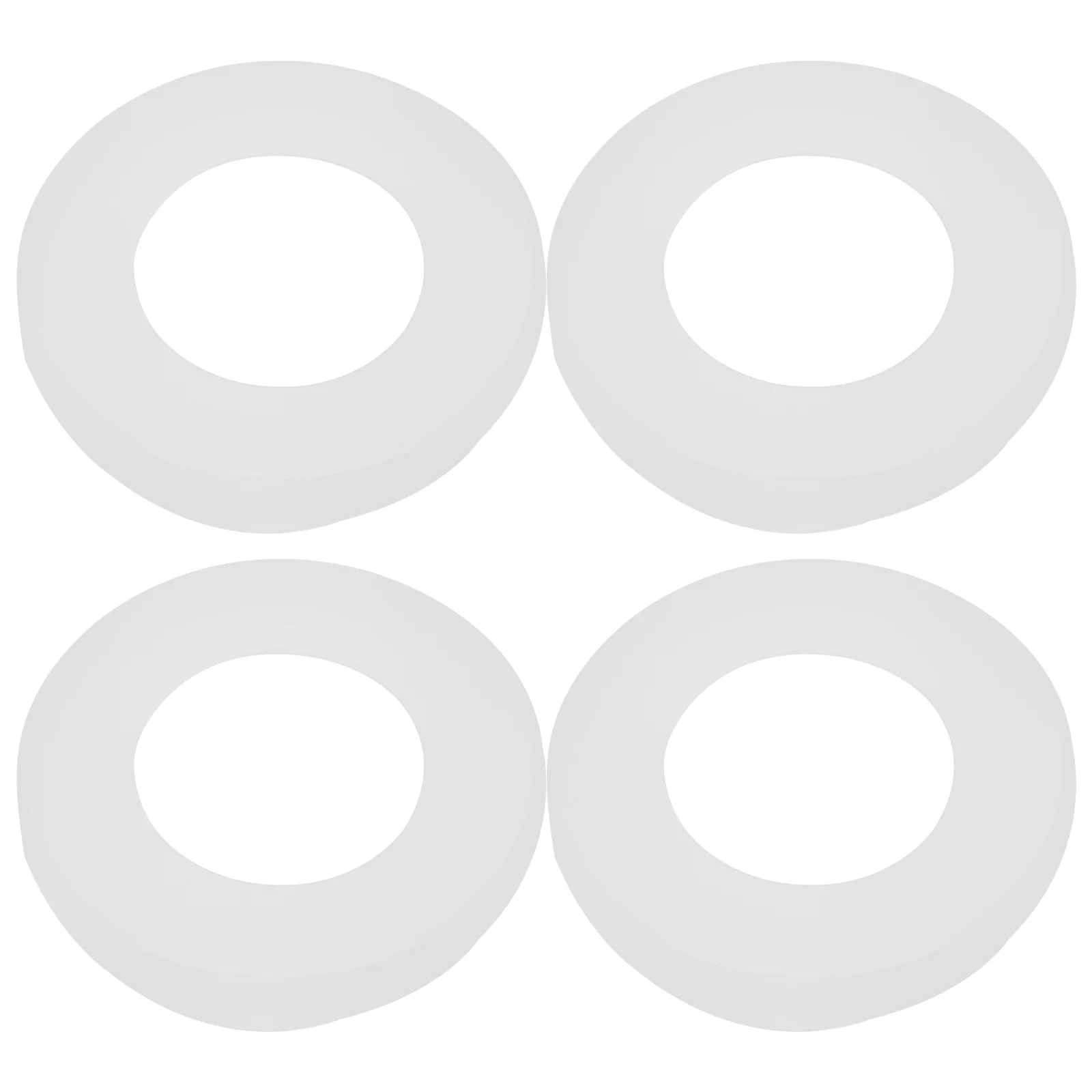 

4pcs Silicone Bottle Sleeve Non-Slip Insulation Mat For Water Bottles Cup Bottom Protective Cover Glass Mug Base Pad