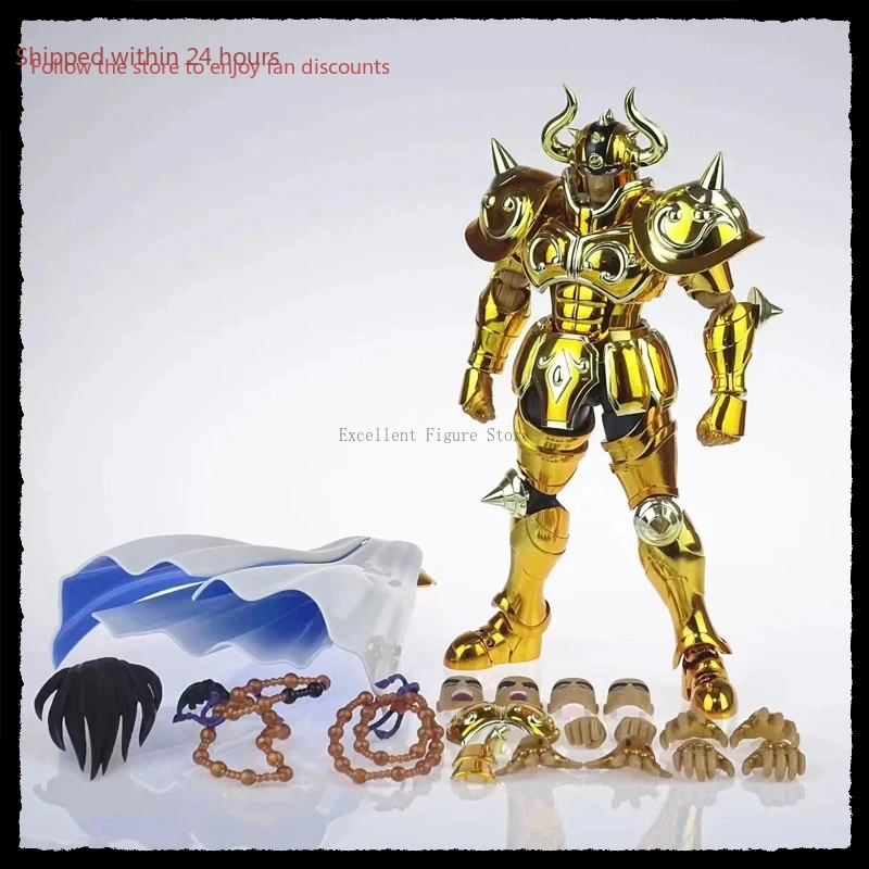 

In Stock CS Model Saint Seiya Mythical Cloth Ex Taurus Aludiba Golden Saint Zodiac Knights Action Figures Toys Collection Gifts