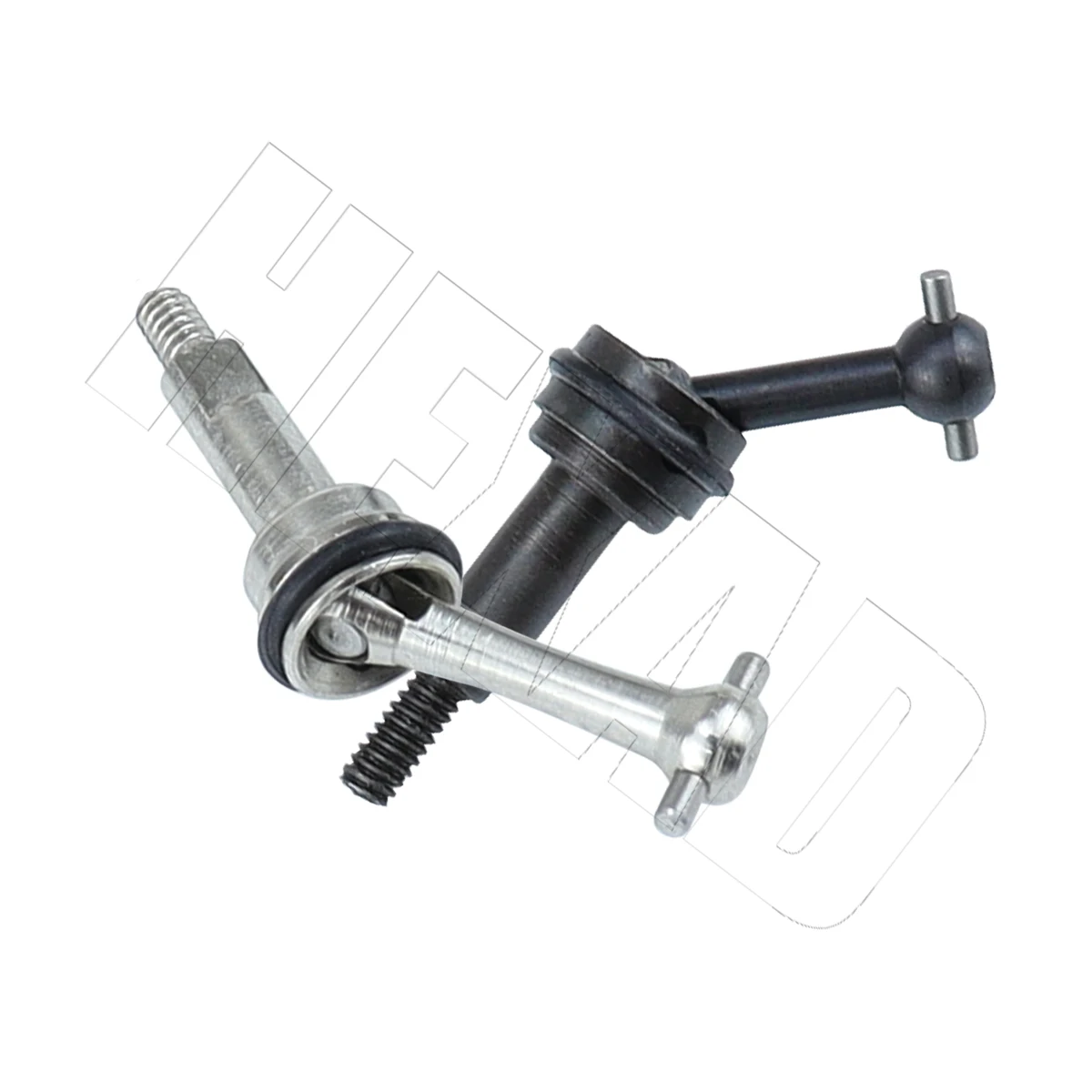 2mm Extended Metal CVD Universal Joint Shaft Transmission for K969 K979 K989 K999 P929 P939 284131 1/28 RC Car Upgrade Parts