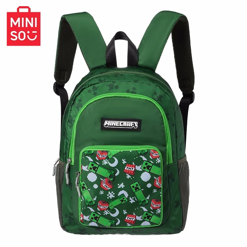 

Рюкзак серии MINISO My World для учащихся средних и старших классов большой вместимости;